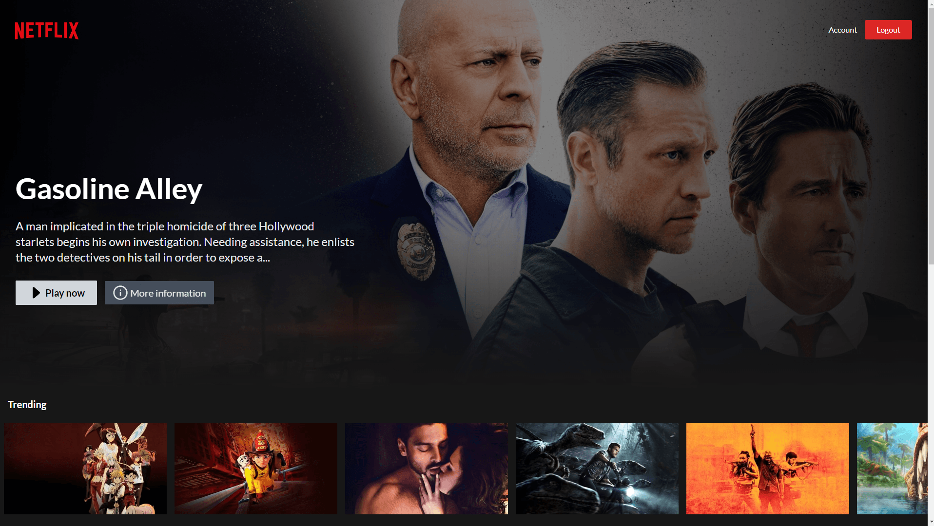 Clon de Netflix con React y Firebase